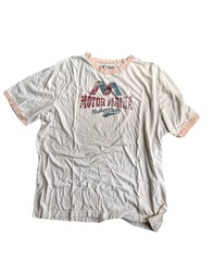Y2K Old Navy Motor Mania Graphic Ringer Tee With Color Contrast Trim Men’s XL