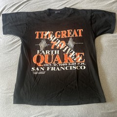 San Francisco Bay Area Earthquake T-Shirt I Survived The Great Quake 1989 Sz XL