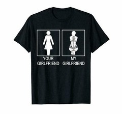 Boyfriend Kink Lovely Girlfriend BDSM Slut Naughty T-Shirt Funny Gift
