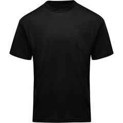 Red Kap Men’s XL Black Short Sleeve Performance Core Pocket Athleisure Tee L27-3