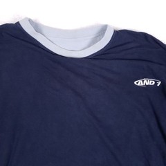 VTG AND 1 Reversible Long Sleeve Shirt Mens XL Navy Blue Streetball The Player