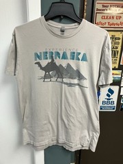 Unique Visit Nebraska With Camels/Pyramids – NextLevel Tag Size M