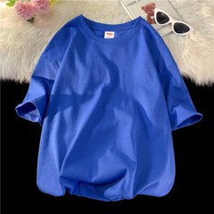 100% Cotton O-Neck Oversized Summer Short Sleeve Men’s T Shirt HipHop Streetwear
