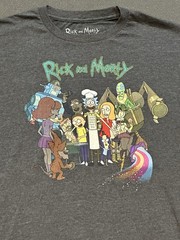 Rick And Morty Adult Swim T Shirt Medium
