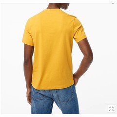 NWT J. Crew Men’s Dried Saffron Gold Washed Jersey Crewneck Tee – SIZE LARGE