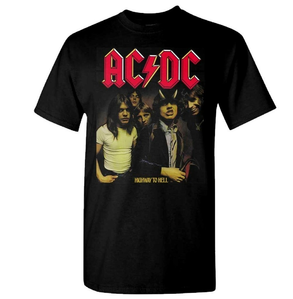 AC/DC cd cvr HIGHWAY TO HELL Official Black SHIRT Size MED new