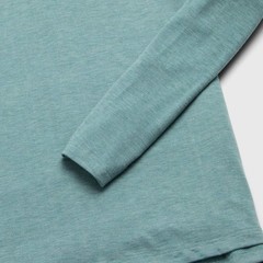 Surfside Supply Sean Ultra Soft Classic Henley Aqua Heather NWT MSRP $85 Large
