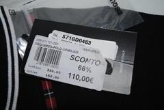 DSQUARED2 POLO M/M COTTON ELAST. 330.00 BLACK CARD SIZE S-46