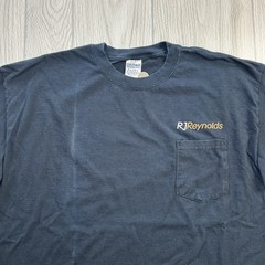 VTG 90s RJ Reynolds Tobacco RJR Multi-Brand Pocket T-Shirt XL Camel Winston
