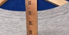 Jachs MFG Thermal Shirt Mens Large Gray Crewneck Lightweight Waffle Knit