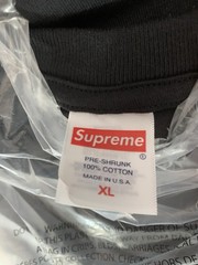 Supreme Standard Tee ‘Black’ Size XL SS24 Brand New Authentic Ships Fast