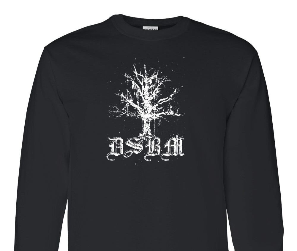 DSBM Long Sleeve T-Shirt black metal lamp of murmuur xasthur silencer lifelover