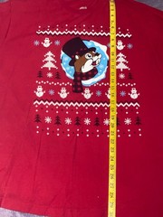 Buc-ee’s Christmas T Shirt Mens XL Red Graphic Worth Melting For Holiday