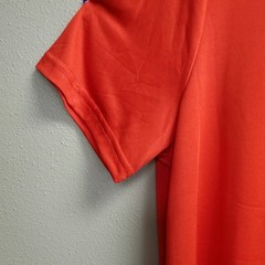 Athletic Works Shirt Mens Medium Red DriWorks Performance Jersey Tee Lightweight