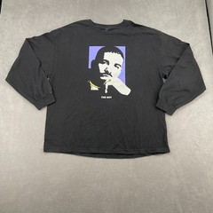 Vintage Drake The Boys Shirt Sz XXL Black Graphic Print Long Sleeve Crew Neck