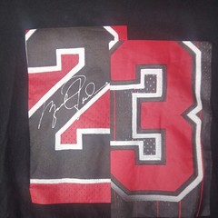 Air Jordan MJ 23 T Shirt Mens Extra Large Black Big Graphic Tee Short Sleeve