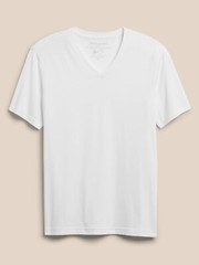 Banana Republic Mens Vee Short Sleeve V Neck Premium Wash T-Shirts S-XXL, Choice