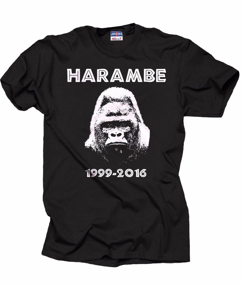 Harambe T-Shirt Harambe Meme Tee Shirt RIP Harambe Shirt