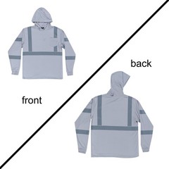 3pcs Safety Reflective High Visibility Long Sleeve Shirts ANSI Class 1 Hi Vis…