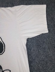 Vintage 90s Snoopy Lucy Wood Stock Rare T Shirt Mens Size Large Kissing Love
