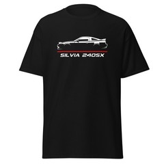 Silvia 240SX Custom Import Street Racer Drift Stance Graphic Tee T-Shirt Gift