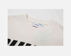 NEW RHUDE Men Women High Quality Leisure Cotton Short Sleeve POLO T-Shirt S-XL
