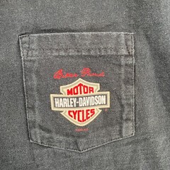 Harley Davidson Tank Mens Large USA Made Y2K Eagles Pacific Patriotic Hawaii