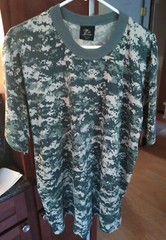 TEE SWING CAMMO T SHIRT 2XL COTTON/ POLY BLEND
