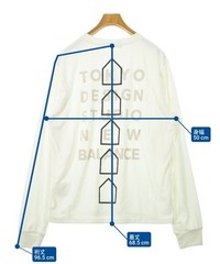 TOKYO DESIGN STUDIO New Balance T-shirts/Cut & Sewns White L 2200645191127