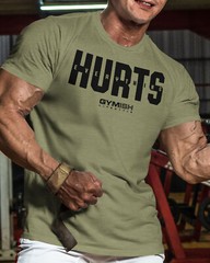 005. Everything Hurts Funny Workout Gym T-Shirt for Men