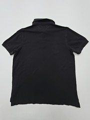 Tommy Hilfiger Men’s Polo Shirt Black Logo Slim Fit Size L – The 1985