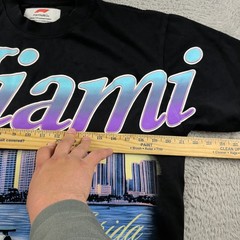 Pacsun x Formula 1 T Shirt Mens Small Black Miami Florida Big Graphic Print