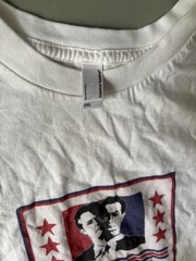 Rally To Restore Sanity And Or Fear White 2X T Shirt Jon Stewart Stephen Colbert