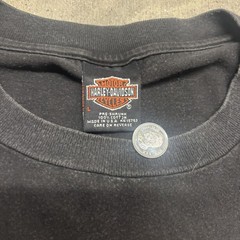 Vtg 1999 Harley Davidson Eagle Soaring Savannah Georgia T-Shirt Large USA Made