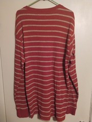 FOUNDRY MENS WAFFLE KNIT THERMAL LONG SLEEVE SHIRT XLT RUST