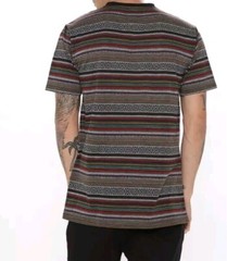 Beautiful Giant Multi color stripes Large retro