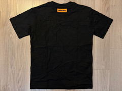 Louis Vuitton Embroidered Signature Cotton Tee Shirt black sz M