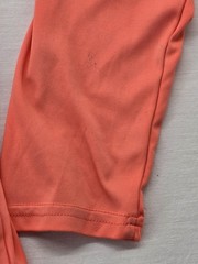 Reel Life XL Fishing Shirt Long Sleeve Light Orange Fish Sunrise Back