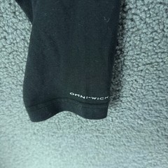 Columbia Shirt Mens XL Omni-Wick Black 1/4 Zip Pullover Performance Long Sleeve