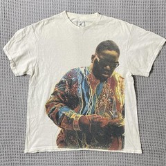 The Notorious B.I.G Brooklyn Mint Shirt Mens L/M White Hip Hop Rap Graphic tee