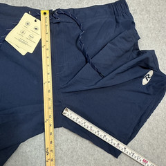 NWT Rokka&Rolla Men’s XL/XG Stretch Mesh Lined Swim Navy Trunk UPF50 Quick Dry