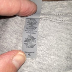 Men’s XL Gray VOLVO Graphic Logo Crew Neck Short Sleeve Tee