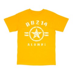 Alumni DD-214 US Army Mens Printed T-Shirt
