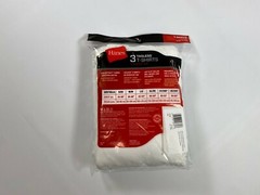 Mens Hanes White ComfortSoft Tagless T Shirt (3 Pack) NEW! NWT