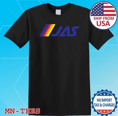 Japan Air System Retro Black Size S-5XL