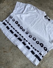 Archive AD2009 Black Comme Des Garcons Circle Motif Shirt