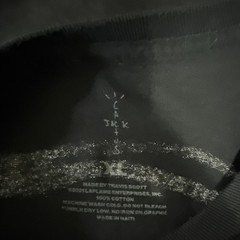Cactus Jack x Fragment 2021 Black Long Sleeve Size XL