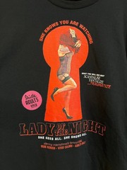 large T Shirt Men’s Size 5XL lady of the night sexy girl