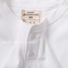 Mens Long Sleeve Shirts Soild Color Heavy Cotton Retro Casual T-Shirts