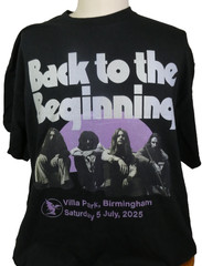 Back To The Beginning Birmingham July 5 2025 Sabbath Ozzy Graphic T-Shirt 2XL XX
